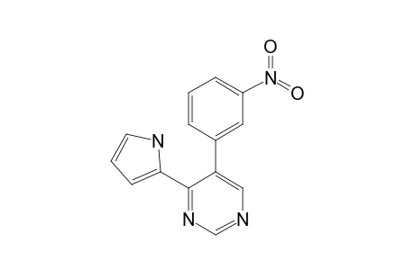 5-(3-NITROPHENYL)-4-(1H-PYRROL-2-YL)-PYRIMIDINE