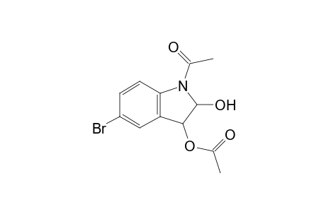 3-Acetoxy-1-acetyl-5-bromo-2-hydroxyindoline