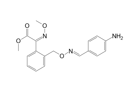 Methyl 2-methoxyimino-2-{2-[(4-aminobenzylidene)aminooxymethyl]phenyl}acetate