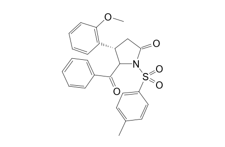 (4S,5S*)-5-benzoyl-4-(2-methoxyphenyl)-1-tosylpyrrolidin-2-one