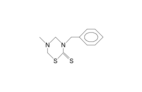 3-Benzyl-5-methyl-tetrahydro-1,3,5-thiadiazine-2-thione