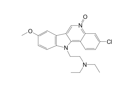 2-(3-Chloro-8-methoxy-5-oxido-11H-indolo[3,2-c]quinolin-11-yl)-N,N-diethylethanamine