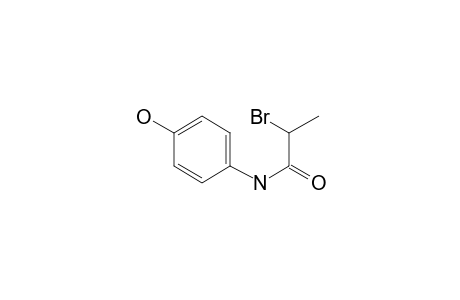 Phenol, 4-[.alpha.-bromopropionamido]-