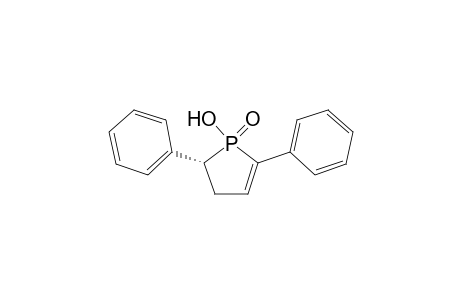 (5R)-1-Hydroxy-1-oxo-2,5-diphenyl-4,5-dihydro-1H-phosphole