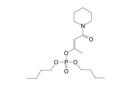 1-METHYL-2-PIPERIDINOCARBONYLVINYLOXYPHOSPHORIC ACID, DIBUTYL ESTER(ISOMER MIXTURE)