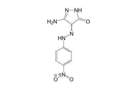 3-Amino-4-((4-nitrophenyl)hydrazono)-4,5-dihydropyrazol-5-one