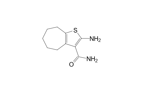 2-Amino-5,6,7,8-tetrahydro-4H-cyclohepta[b]thiophene-3-carboxamide