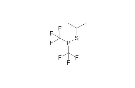 isopropylthiobis(trifluoromethyl)phosphine