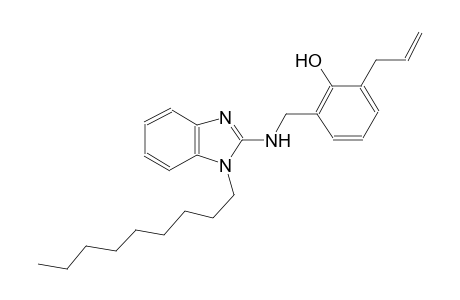 2-allyl-6-{[(1-nonyl-1H-benzimidazol-2-yl)amino]methyl}phenol