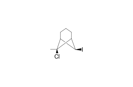 ENDO-7-IODO-ANTI-6-METHYL-SYN-6-CHLOROBICYCLO-[3.1.1]-HEPTANE