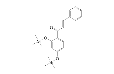 Chalcone <2',4'-dihydroxy->, di-TMS