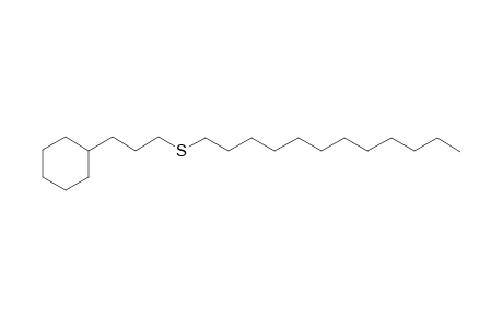 3-(Cyclohexylpropyl)(dodecyl)sulfane