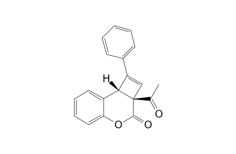 rel-(2aR,8bR)-2a-Acetyl-2a,8b-dihydro-3-oxo-1-phenyl-3H-benzo[b]cyclobuta[d]pyran-3-one