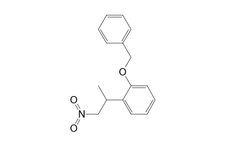 Benzene, 1-(1-methyl-2-nitroethyl)-3-(phenylmethoxy)-