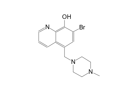 7-bromo-5-[(4-methyl-1-piperazinyl)methyl]-8-quinolinol