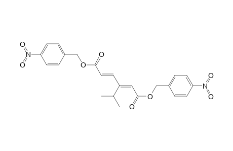 Bis(4-nitrobenzyl) (E,E)-3-Isopropyl-2,4-hexadienedioate