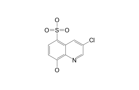 3-CHLORO-8-QUINOLINOL-5-SULFONIC_ACID