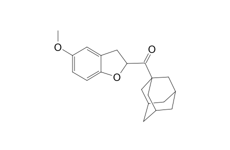 1-Adamantyl-5-methoxy-2,3-dihydrobenzo[b]furan-2-ylmethanone