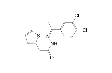 N'-[(Z)-1-(3,4-dichlorophenyl)ethylidene]-2-(2-thienyl)acetohydrazide