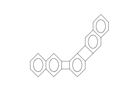 Benzo(1'',2'':3,4:3'',4'':3',4')dicyclobuta(1,2-B:1',2'-B)dinaphthalene