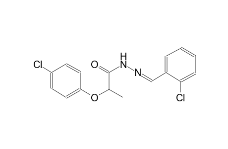 propanoic acid, 2-(4-chlorophenoxy)-, 2-[(E)-(2-chlorophenyl)methylidene]hydrazide
