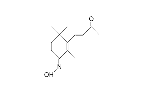 2,4,4-Trimethyl-3-(3-oxo-1-butenyl)-2-cyclohexenone-1 oxime