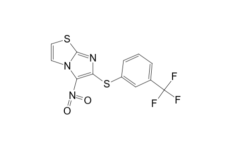 5-NITRO-6-[(alpha,alpha,alpha-TRIFLUORO-m-TOLYL)THIO]IMIDAZO[2,1-b]THIAZOLE