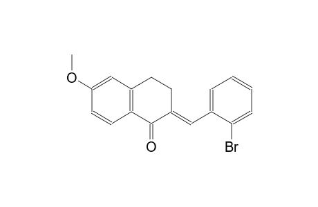 (2E)-2-(2-bromobenzylidene)-6-methoxy-3,4-dihydro-1(2H)-naphthalenone