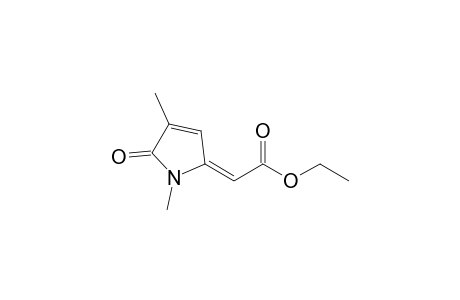 3-Methyl-5-[E-(ethoxycarbonylmethylidene)]-N-methyl-pyrrol-2-one