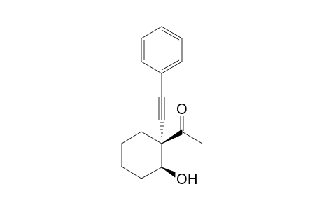 2-Acetyl-2-(phenylethynyl)cyclohexan-1-ol