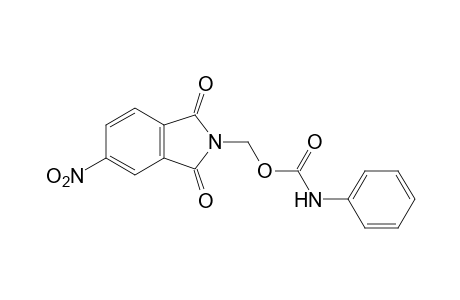 N-(hydroxymethyl)-4-nitrophthalimide carbanilate