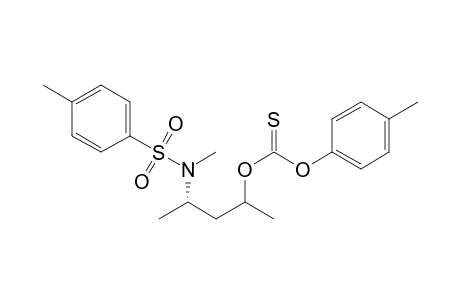 (S)-O-{1-Methyl-3-[methyl(p-toluenesulfonyl)amino]butyl} o-(p-tolyl)thiocarbonate