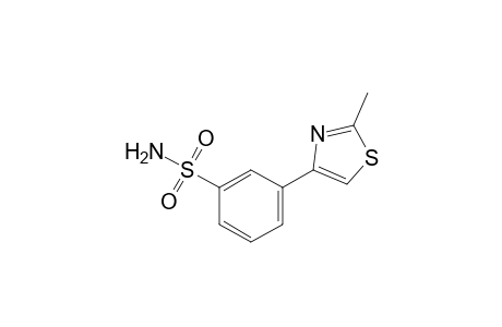 m-(2-methyl-4-thiazolyl)benzenesulfonamide
