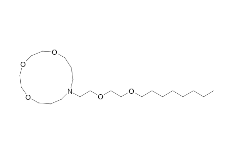 11-[2-[2-(octyloxy)ethoxy]ethyl]-1,4,7-trioxa-11-azacyclotetradecane
