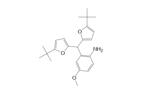 2-[Bis(5-tert-butyl-2-furyl)methyl]-4-methoxyaniline