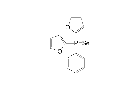 PHENYL-BIS-(2-FURYL)-PHOSPHIN_SELENIDE