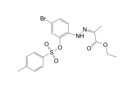 Ethyl pyruvate 2-[4-bromo-2-(p-toluenesulfonyloxy)phenylhydrazone]