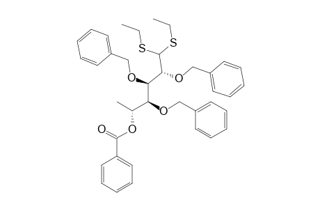 5-O-BENZOYL-2,3,4-TRI-O-BENZYL-6-DEOXY-L-ALTROSE-DIETHYL-DITHIOACETAL