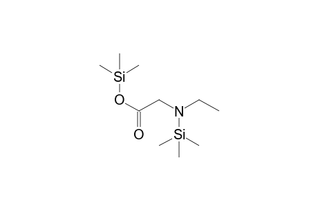 N-ethylglycine, 2TMS