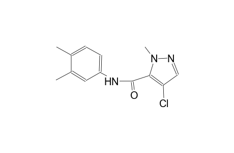 4-chloro-N-(3,4-dimethylphenyl)-1-methyl-1H-pyrazole-5-carboxamide