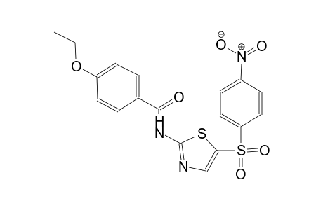 4-ethoxy-N-{5-[(4-nitrophenyl)sulfonyl]-1,3-thiazol-2-yl}benzamide