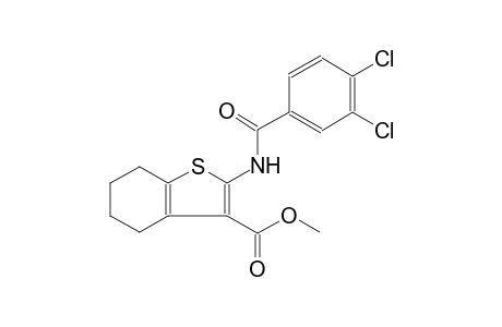 benzo[b]thiophene-3-carboxylic acid, 2-[(3,4-dichlorobenzoyl)amino]-4,5,6,7-tetrahydro-, methyl ester