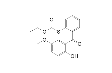 2'-[(Ethoxycarbonyl)thio]-2-hydroxy-5-methoxybenzophenone