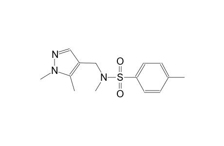 benzenesulfonamide, N-[(1,5-dimethyl-1H-pyrazol-4-yl)methyl]-N,4-dimethyl-