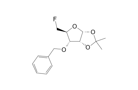 1,2-O-ISOPROPYLIDENE-3-O-BENZYL-5-DEOXY-5-FLUORO-BETA-D-ARABINOFURANOSIDE