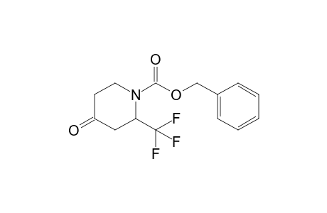 (phenylmethyl) 4-oxidanylidene-2-(trifluoromethyl)piperidine-1-carboxylate