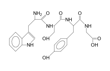 Tryptophyl-seryl-tyrosyl-glycine