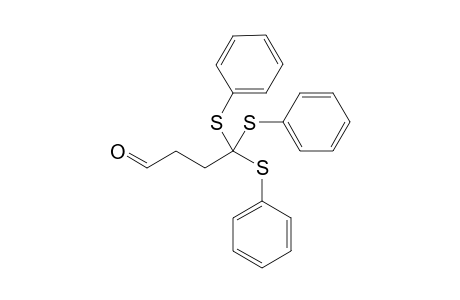 4,4,4-Triphenylthio)butanal