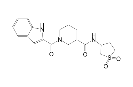 3-piperidinecarboxamide, 1-(1H-indol-2-ylcarbonyl)-N-(tetrahydro-1,1-dioxido-3-thienyl)-