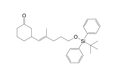 3-[(E)-5-[(tert-Butyldiphenylsilyl)oxy]-2-methyl-1-propenyl]cyclohexanone